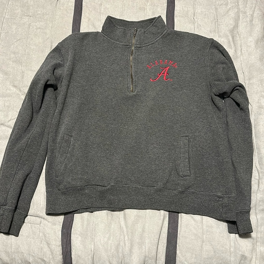 Alabama crimson tide 1/4 zip pull over